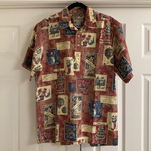 Reyn Spooner Christmas Hawaiian shirt. L
